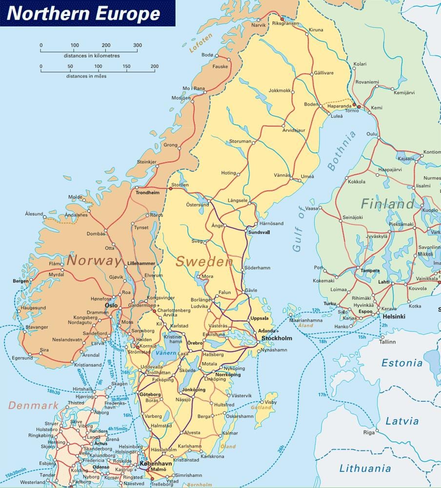 kaart narvik, Norra