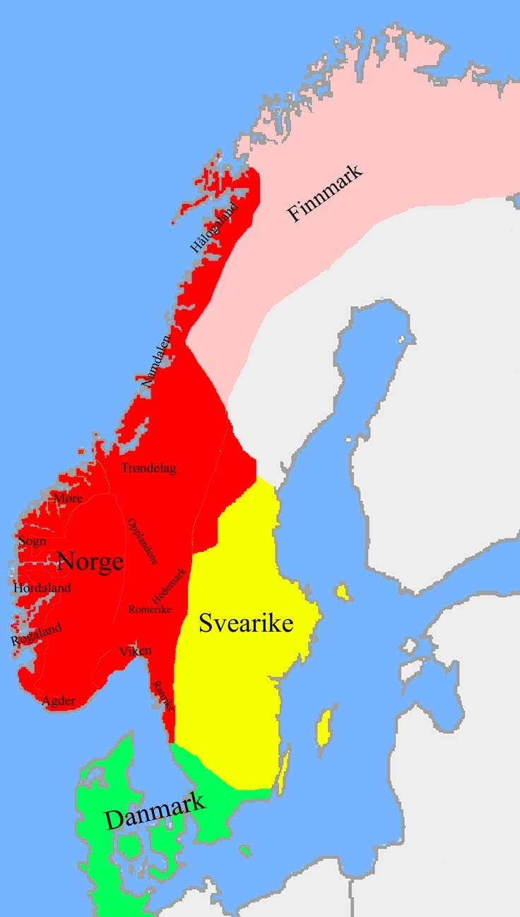 Kaart Norra piiri