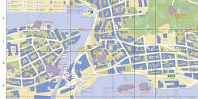 Alesund Norra linna kaart