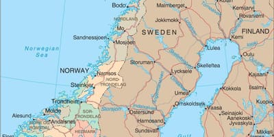 Norra provintsid kaart
