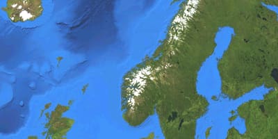 Kaart Norra satellite