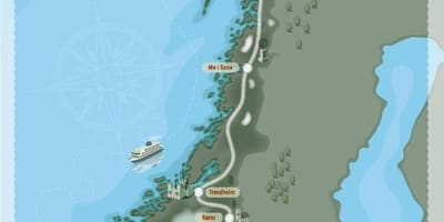 Telkimine Norra kaart
