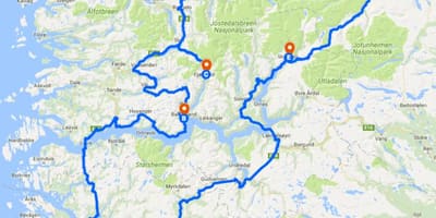 Norra liustik kaart
